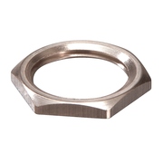 Wiska Lock Nut, Nickel Plated Brass, Nickel 10100972